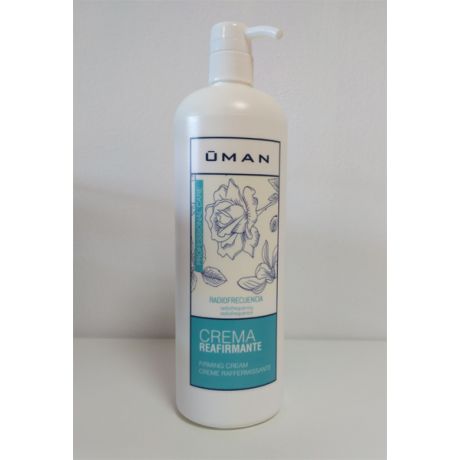 Crema para radiofrecuencia con efecto reafirmante de UMAN Profesional Care, 1000 ml.