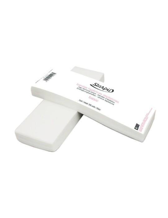 STARPIL BANDAS HIG. DEPILATORIAS BASIC 200 uds - (Oferta 6 unidades)