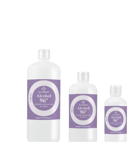 Alcohol 96º Alcosani 1000 ml.