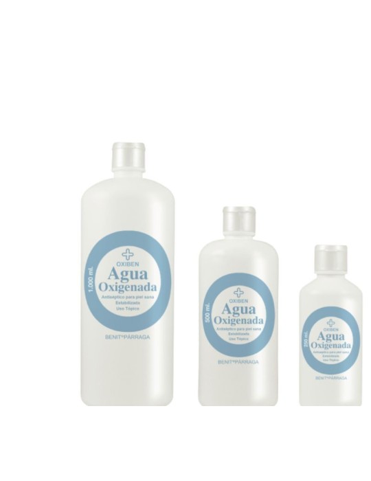 Agua Oxigenada Oxiben 20v 1000 ml.
