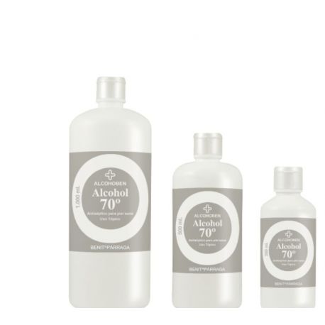 Alcohol 70º Alcohoben 500 ml.