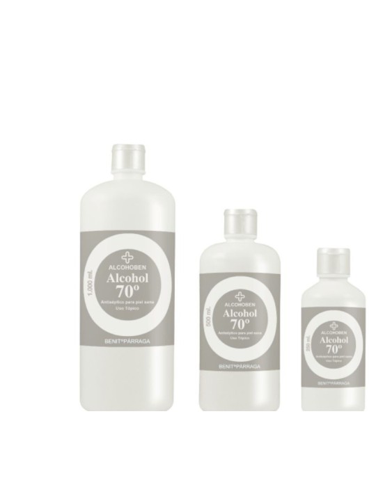 Alcohol 70º Alcohoben 1000 ml.