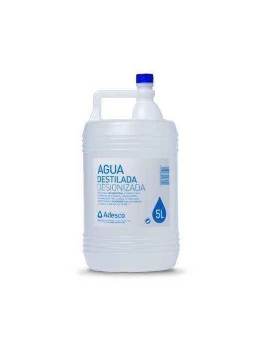 Agua Destilada 5 litros