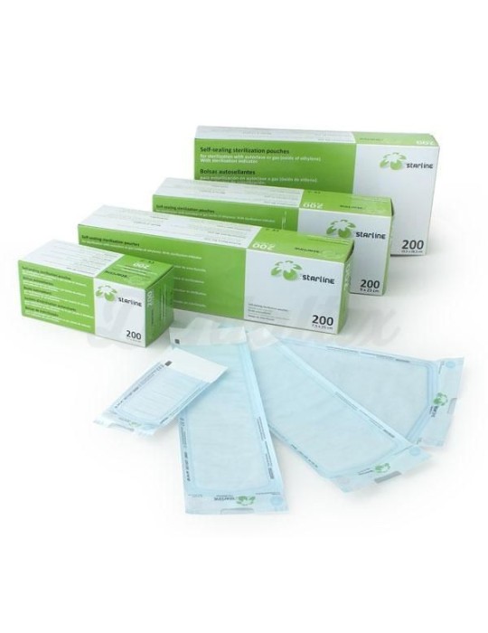 Bolsas Autoadhesivas Esterilizar Autoclave, caja 200 und