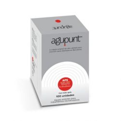Agujas APS Electroterapia con guía (100 uds) Agu-Punt 0,25 x 40 - Amarilla