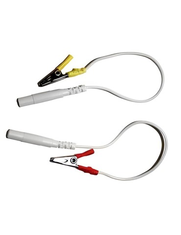 Cables con pinza Cocodrilo (1 Par) 2