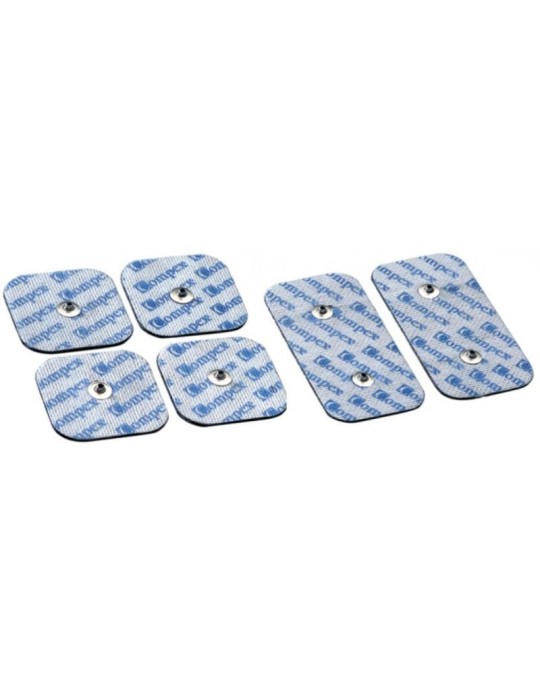 Electrodos Snap Compex 5 x 5 cm (2 ud.)