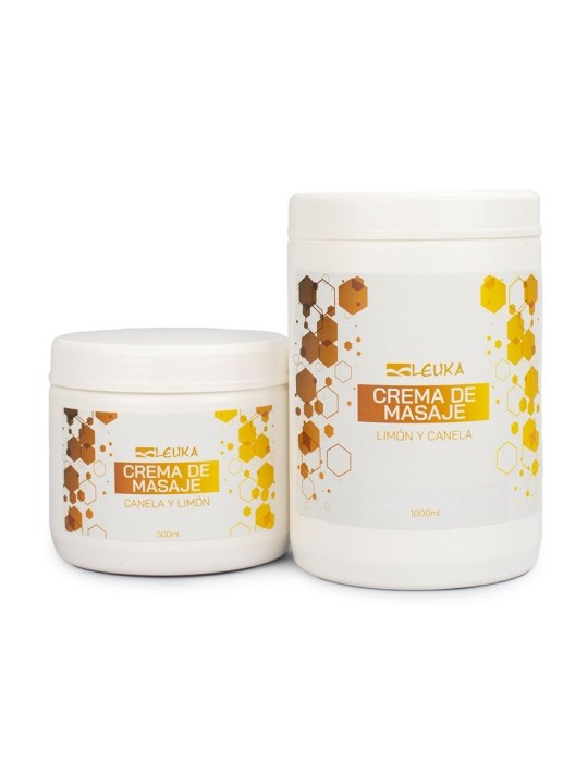 Crema Limón y Canela Leuka 500 ml