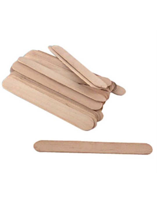 Depresores madera Caja 100 uds.