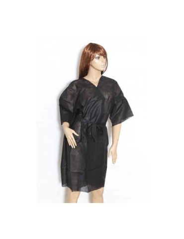 Bata cliente desechable tipo Kimono, 10 und. 2