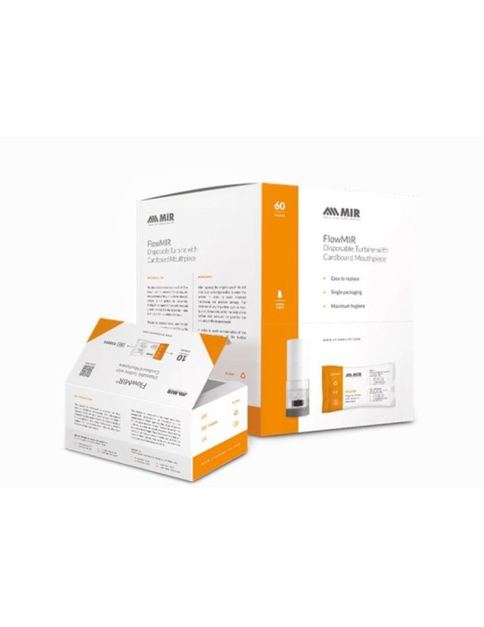 Turbinas para espirometría (Caja 60 uds)