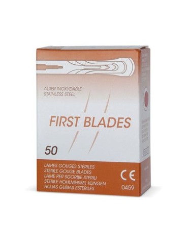 Gubias estériles Frist Blades, 50 unidades. 2