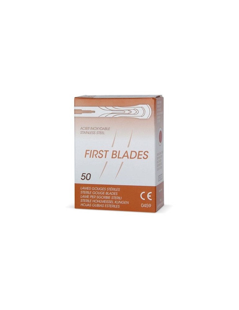 Gubias estériles Frist Blades, 50 unidades.