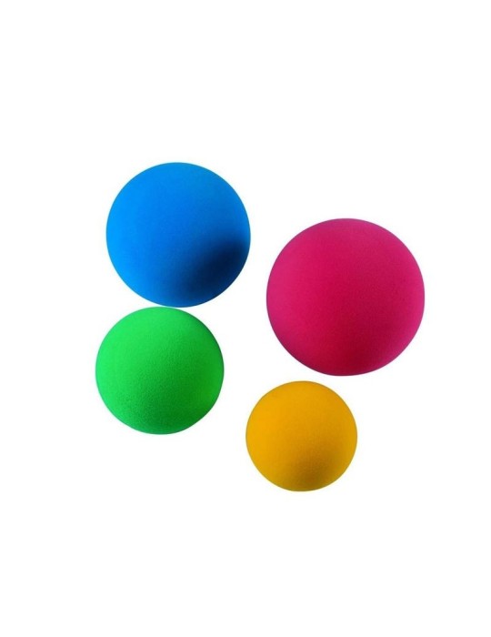 Pelota Foam 95 mm (Azul) - Pack 2 uds