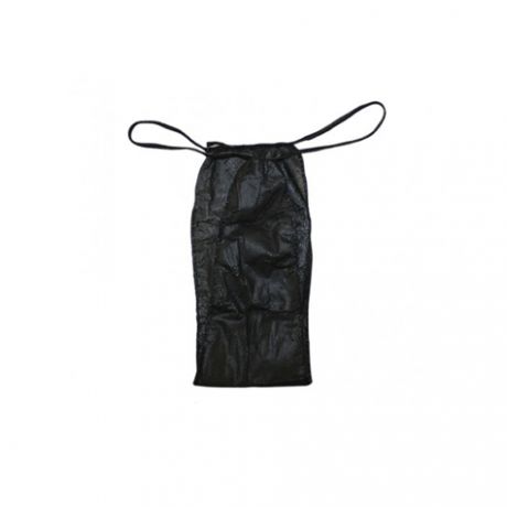 Tangas desechables de tnt para hombre en negro, 100 und.