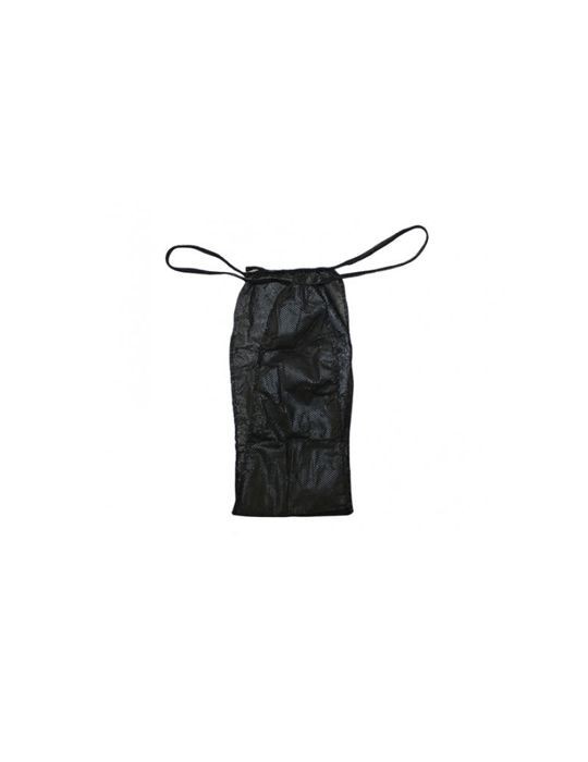 Tangas desechables de tnt para hombre en negro, 100 und.