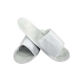 Zapatilla Desechable Abierta tnt blanco, dispensador 50 pares.