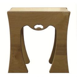 Taburete Electroterapia Madera