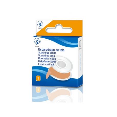 Esparadrapo de Tela 1 rollo (1,25 cm x 5 m)