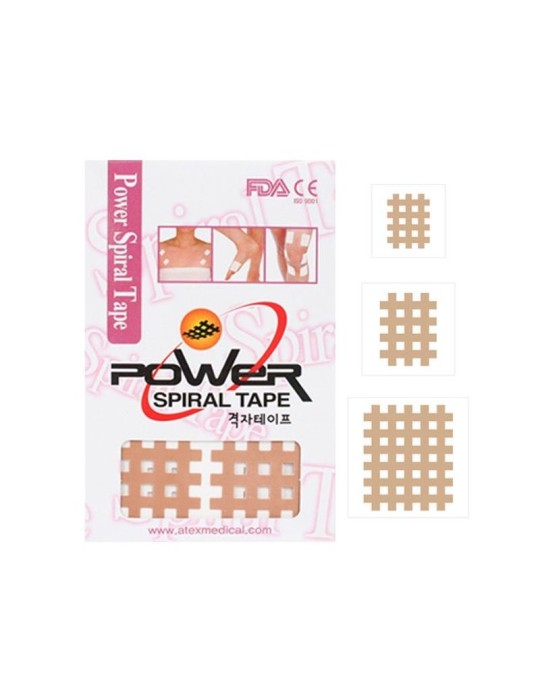 Spiral Cross Tape 20 láminas de 2 parches