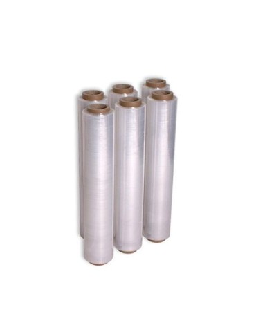 Rollo de plástico para envolver de dos capas 80 cm x 80 m 2