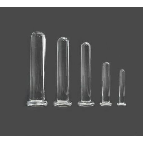 Dilatador vaginal de Pyrex Kit de 5 dilatadores