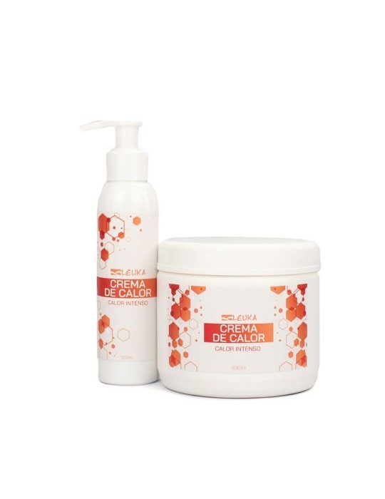 Crema de Calor Leuka 125 ml. con bomba