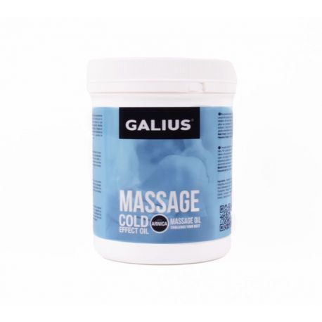 Galius Aceite Masaje efecto frío Tarro 500 ml.