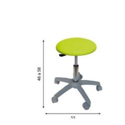 Taburete ecopostural circular - S2611