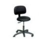 Taburete Circular Respaldo S2609 Base negra