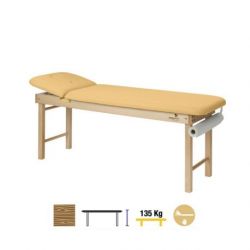 Camilla Fija Madera 2 Cuerpos C3125 70 x188 cm. Respaldo T07