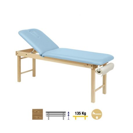 Camilla Fija Madera 2 Cuerpos C3122 70 x188 cm. Respaldo T15