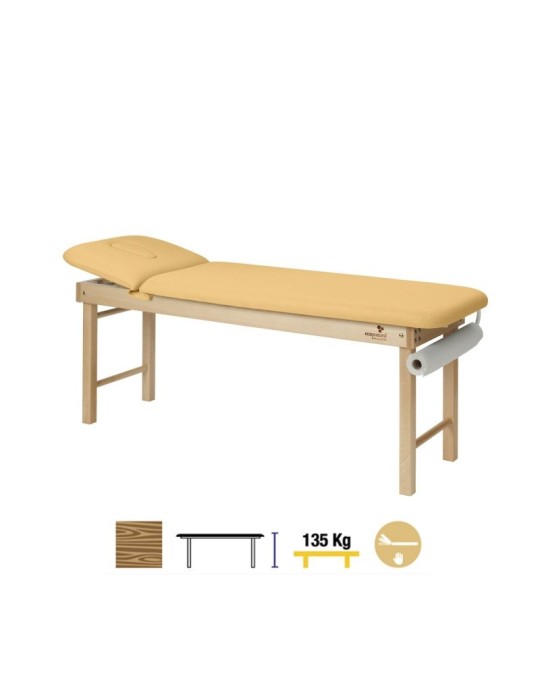 Camilla Fija Madera 2 Cuerpos C3125 62 x 188 cm. Respaldo T07