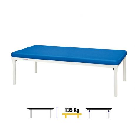 Camilla fija metálica Bobath C4517 100 x 200 cm Respaldo T95