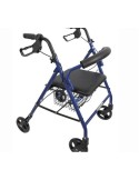 Andador aluminio con frenos