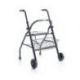 Andador con 2 ruedas y asiento completo