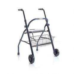 Andador con 2 ruedas y asiento completo