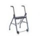 Andador con 2 ruedas y asiento simple