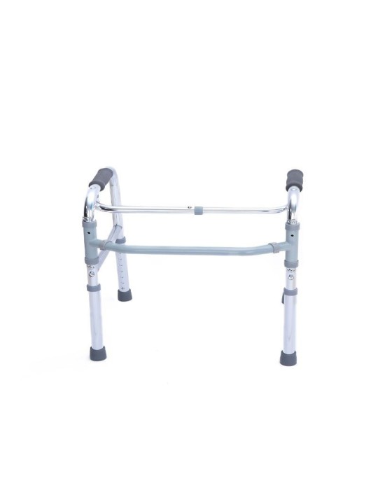 Andador plegable de aluminio