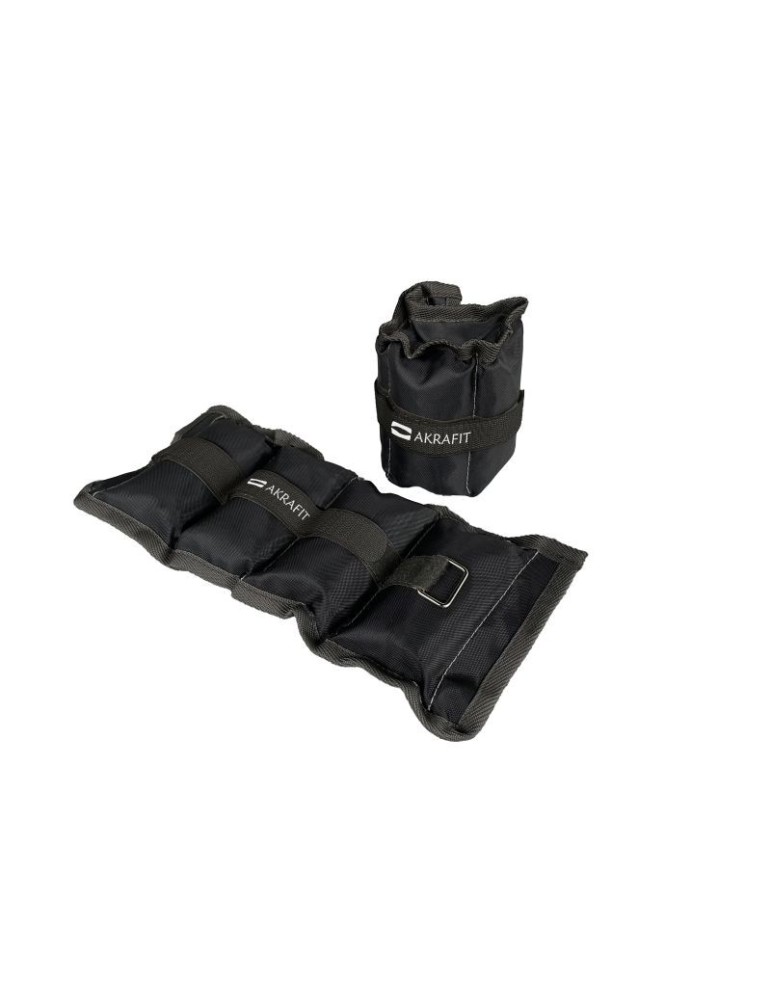 Muñequera/Tobillera con peso Akrafit 3 Kg. 1 par