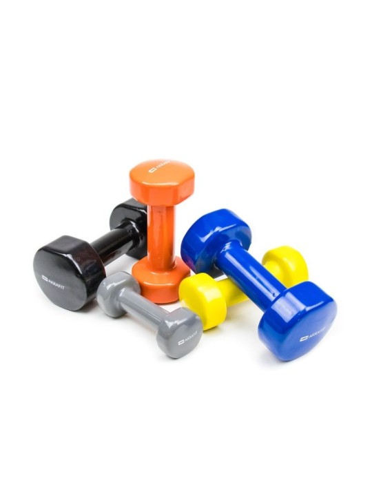 Mancuernas de Vinilo Akrafit 2 Kg (1 par)