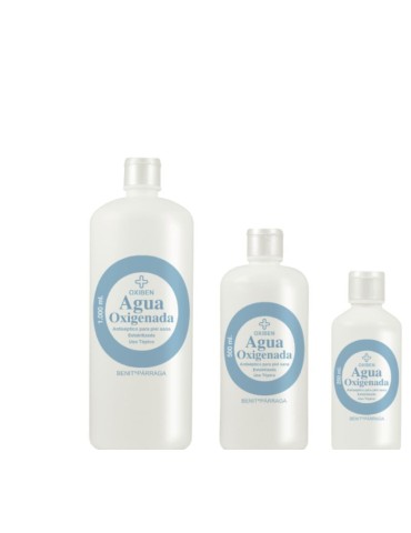 Agua Oxigenada Oxiben 20v 500 ml. 2