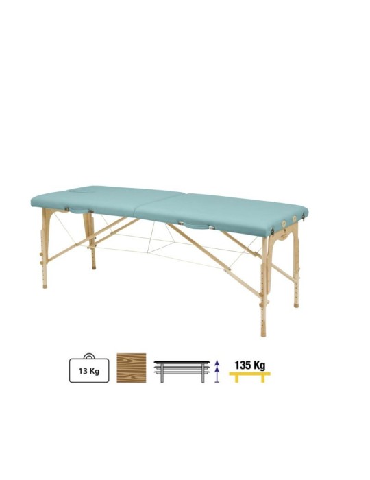 Camilla Plegable Madera C3211 70 x 182 cm. Respaldo T93