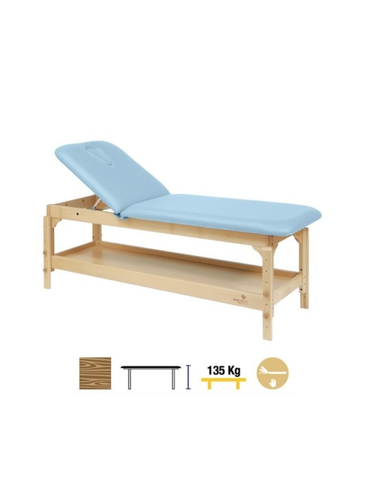 Camilla Fija Madera 2 Cuerpos C3220 62 x 188 cm. Respaldo T15