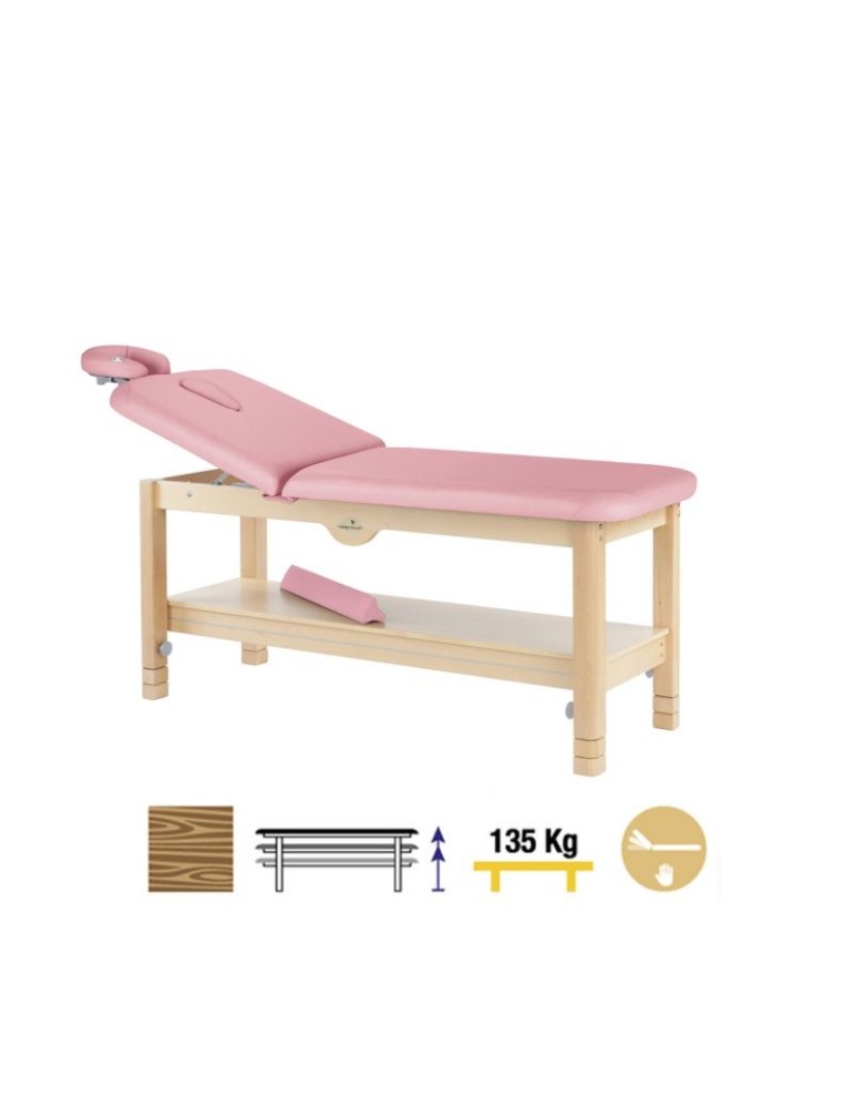 Camilla Fija Madera 2 Cuerpos C3260 70 x 188 cm. Respaldo T35