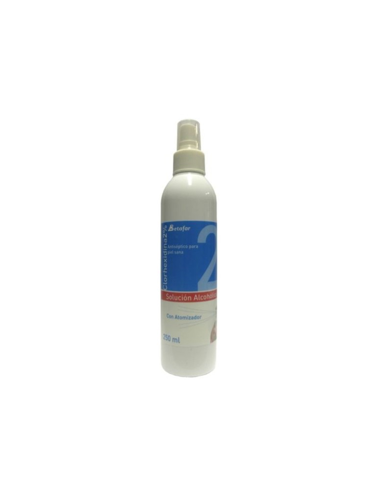 Clorhexidina Betafar Solución acuosa 250 ml con pulverizador