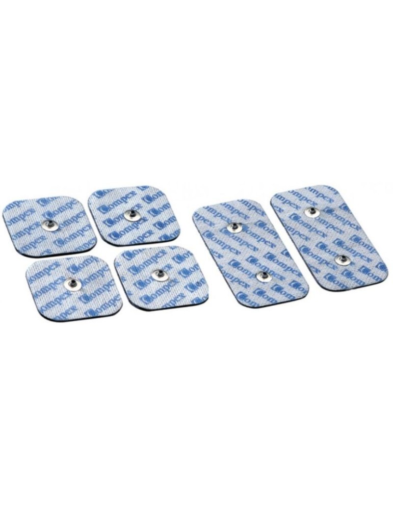 Electrodos Snap Compex 5 x 5 cm (2 ud.)