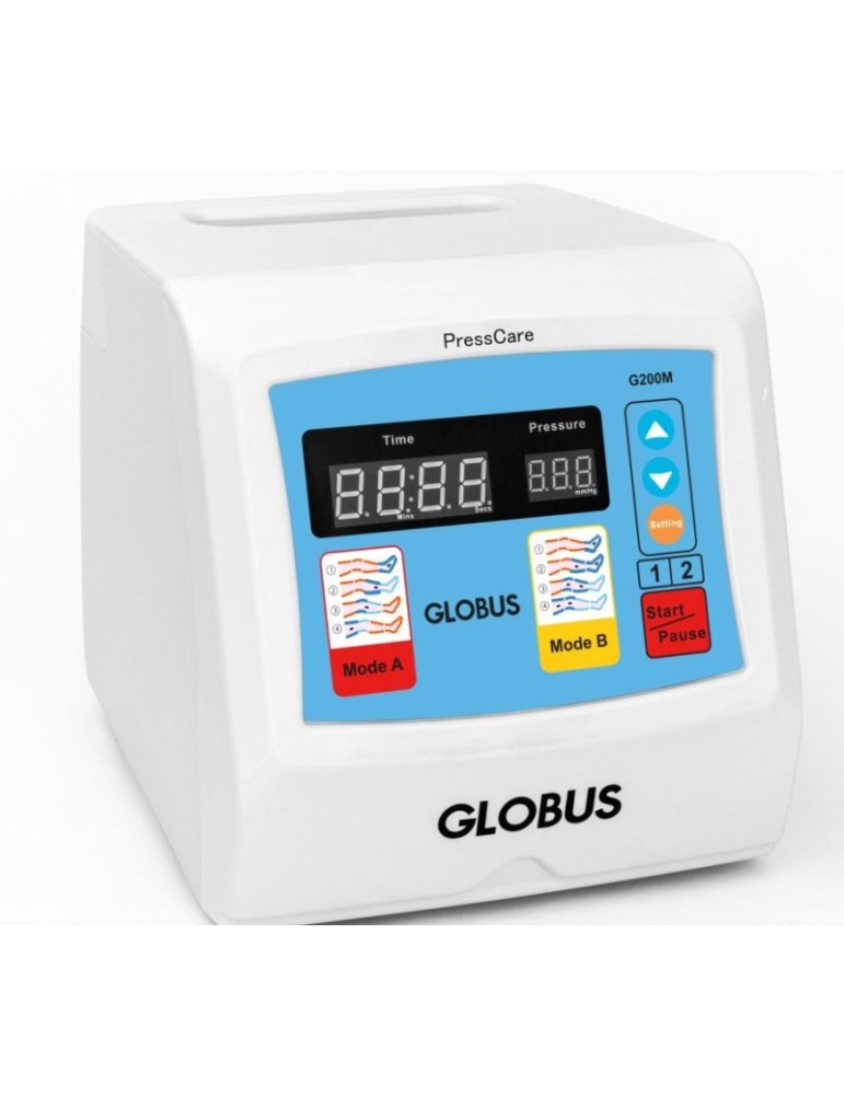 Presoterapia GLOBUS Presscare G200M Talla L -3 Incluye: Equipo + 2 botas + abdominal/glúteos