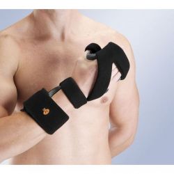 Férula inmovilizadora de mano palmar y pulgar en aluminio maleable Izquierda