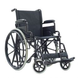 Silla de ruedas autopropulsable Acero